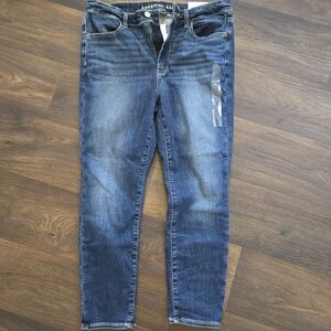 American Eagle High-Rise Jegging Crop Next Level Stretch Size 12 Short
